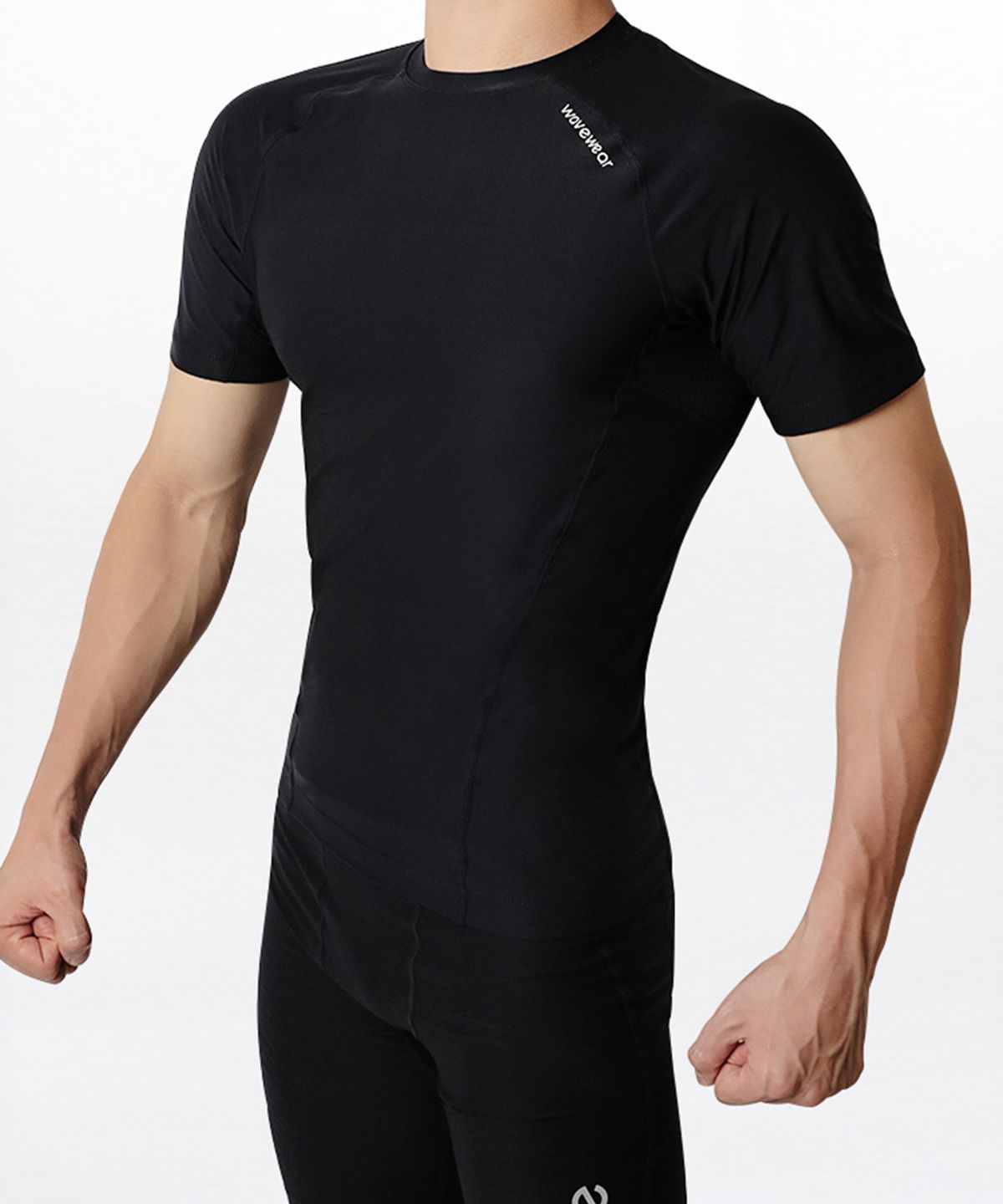 웨이브웨어(WAVEWEAR) 어깨&허리 테이핑 티셔츠 T20 반팔