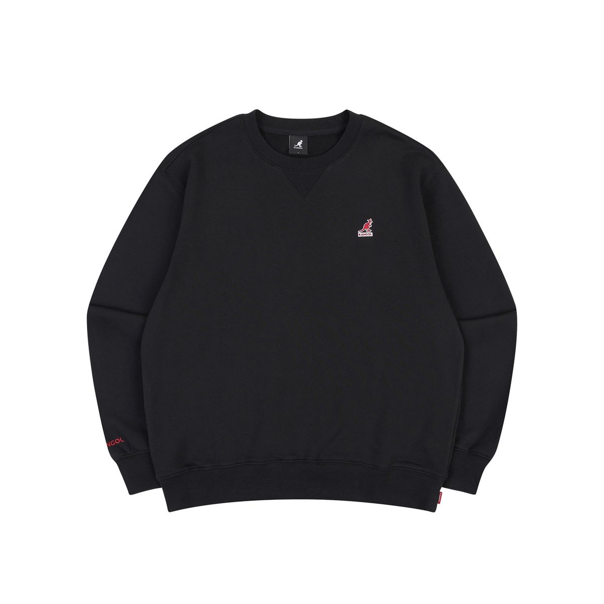 캉골(KANGOL) 브이노치 스웨트셔츠 1754 블랙