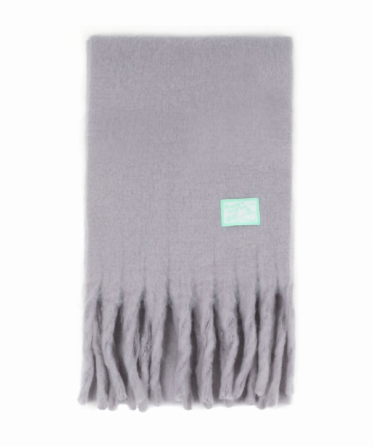 래니래니(RENNYRENNIE) FAIRY COTTON MUFFLER [ASH GREY] - FAIRY 코튼 머플러 (M002AG)