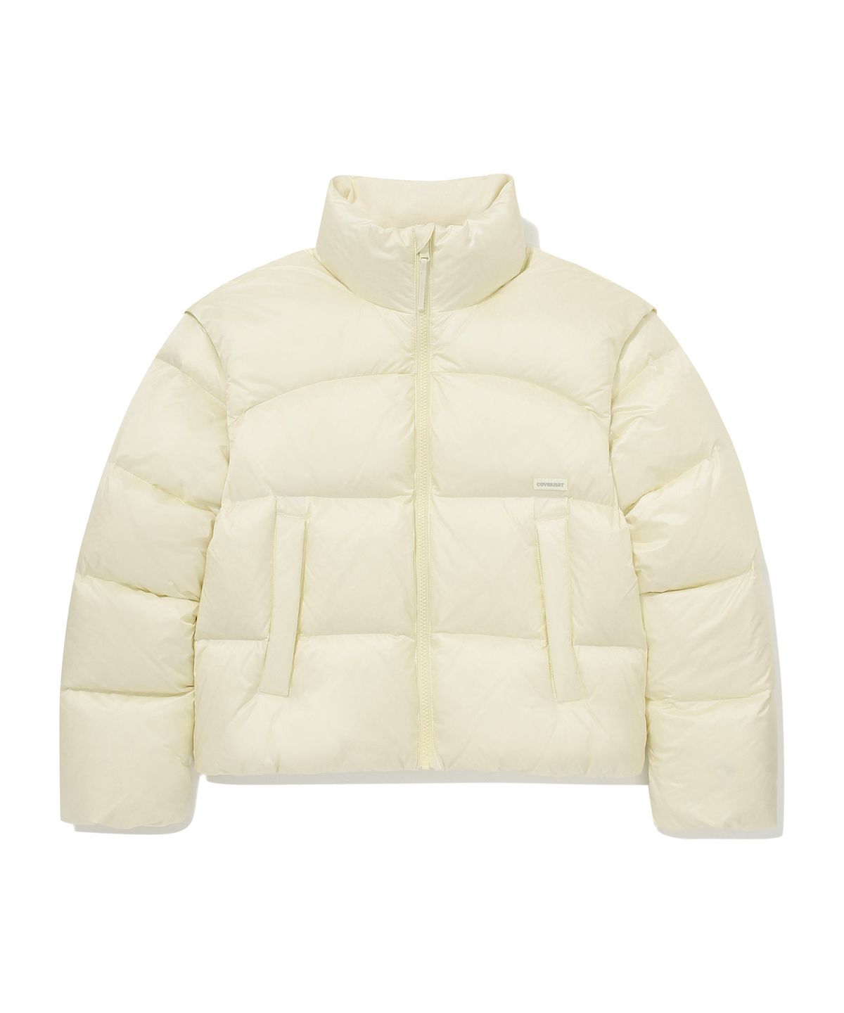 커버낫 우먼(COVERNAT WOMAN) RDS 우먼 디테처블 다운 점퍼 Light Yellow