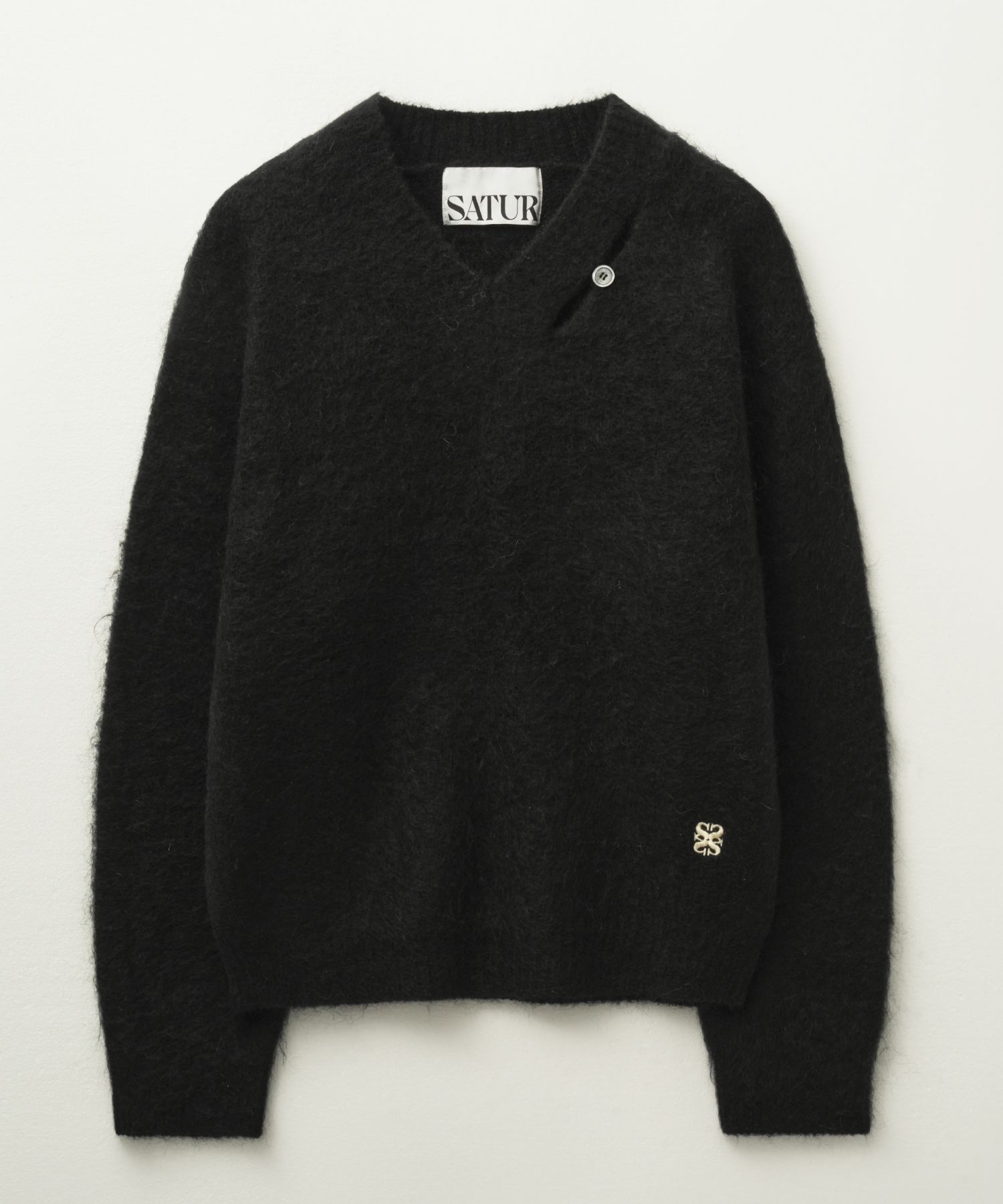 ★送料・関税込★SATUR★Essen Two Tone Mohair Pullover Knit★ MUSINSA | SATUR Essen Two Tone Mohair Pullover Knit Heritage