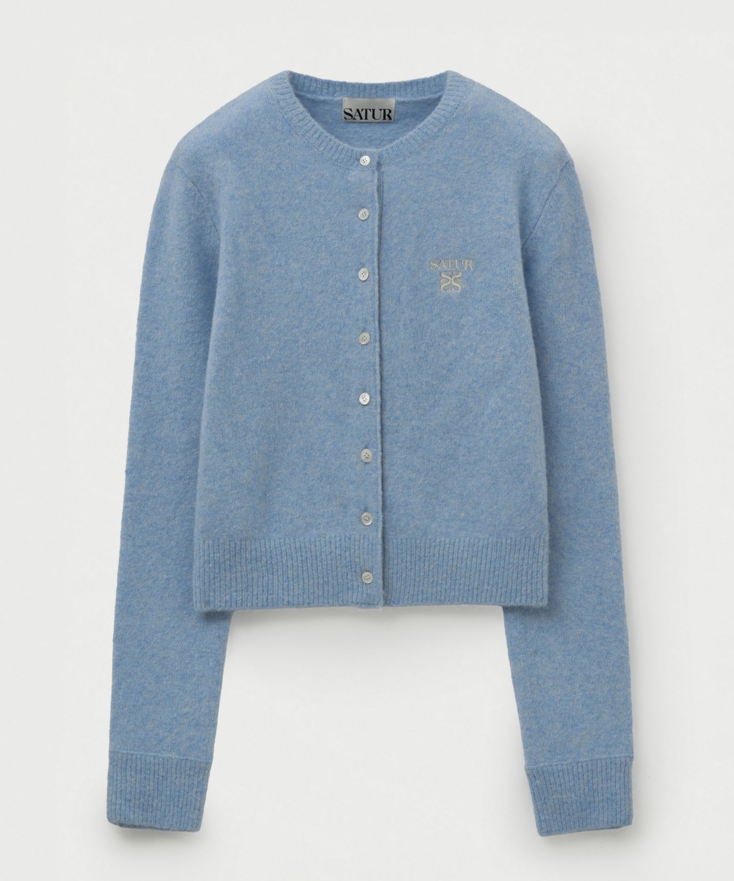 MUSINSA公式 | SATUR (W) ローレンウールブレンドクルーネックニット