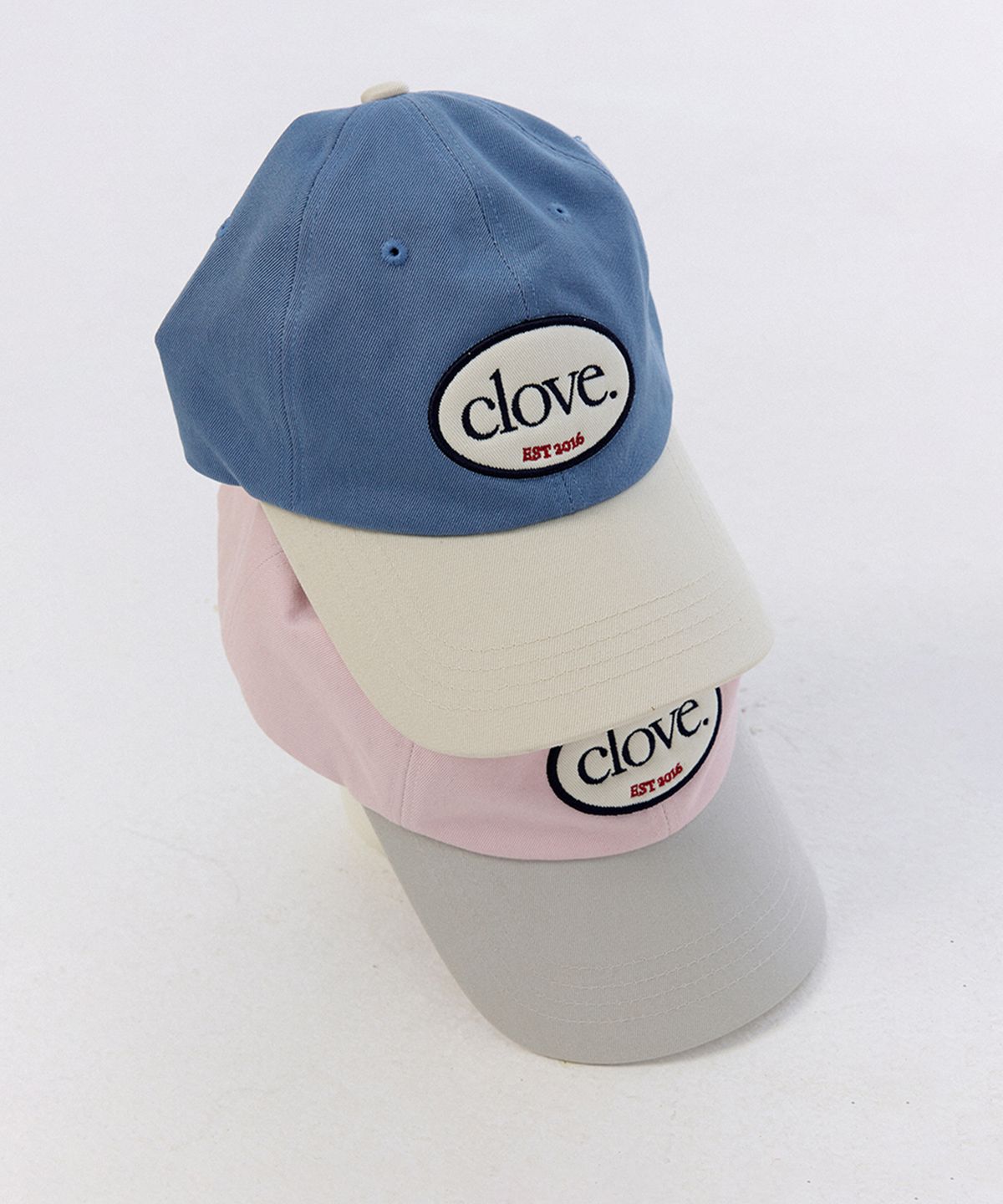 클로브(CLOVE) [24FW clove] Wappen Ball Cap Colorblock (2color)