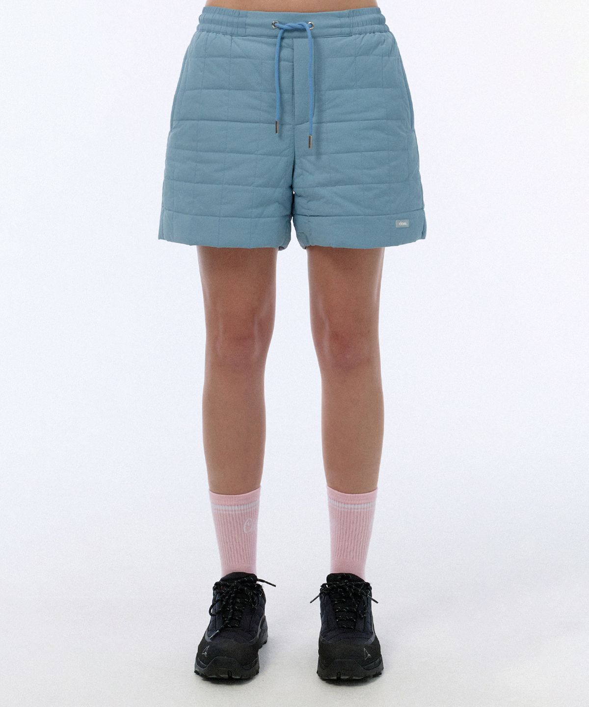 클로브(CLOVE) [24FW clove] Quilted Shorts (Sky Blue)