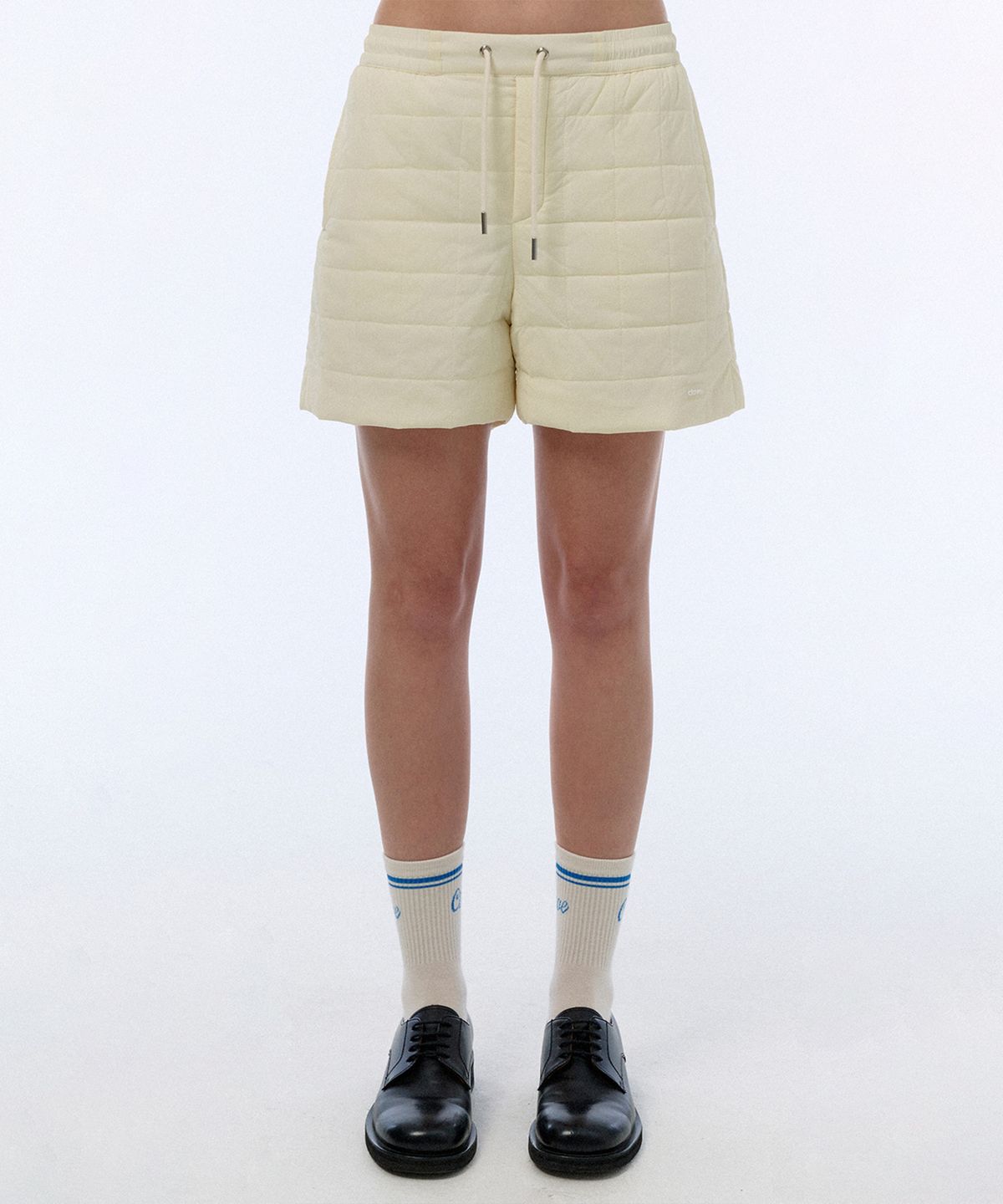 클로브(CLOVE) [24FW clove] Quilted Shorts (Ivory)