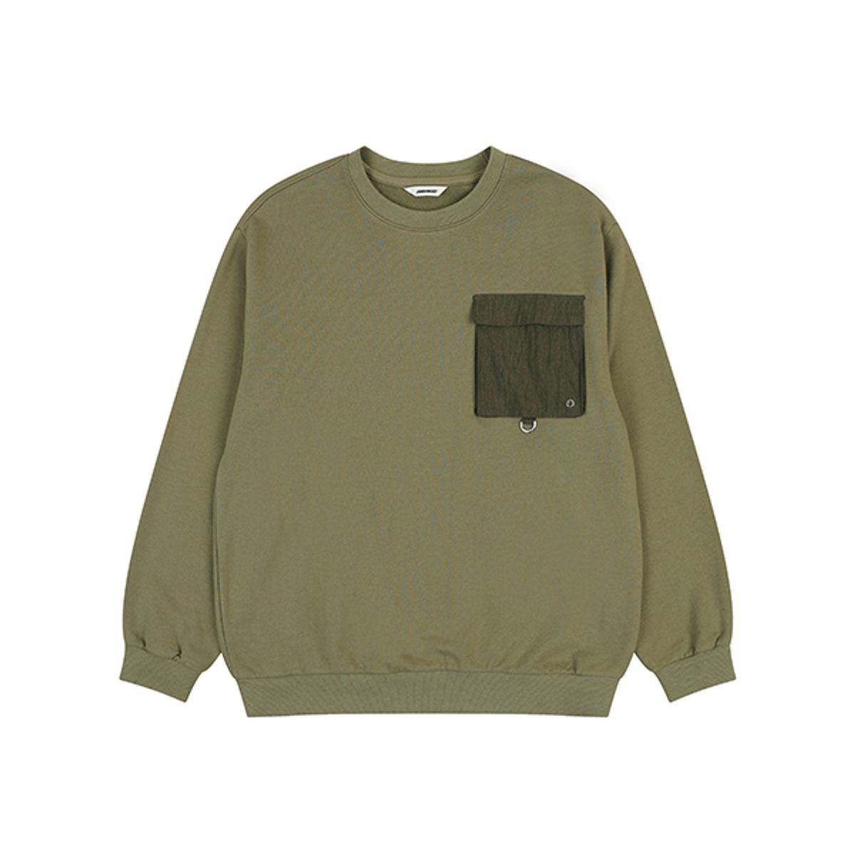 잠뱅이(JAMBANGEE) 남성)스트릿포켓 세미 오버핏 맨투맨