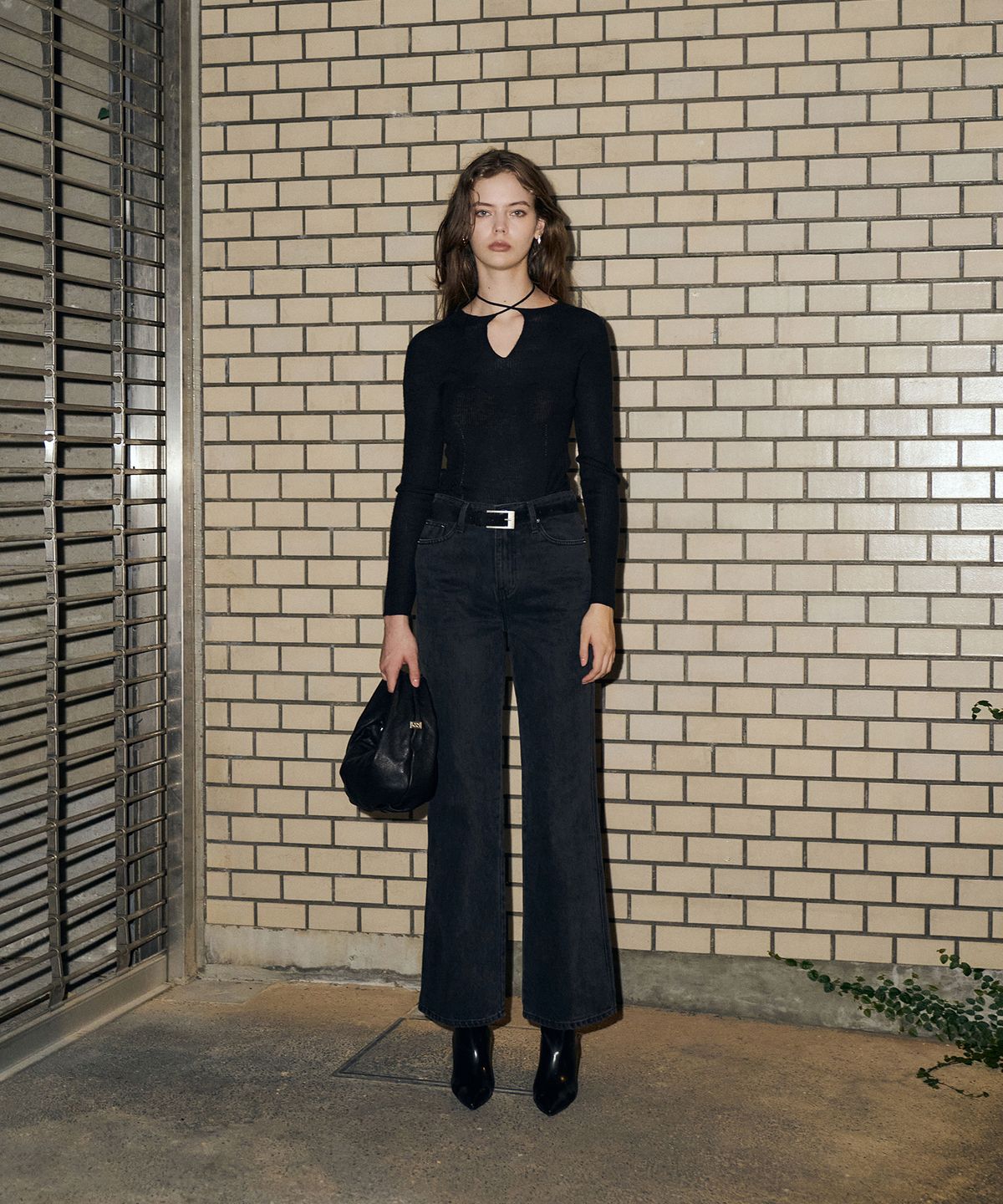 르네제이(RENEJ) Back Straight Denim