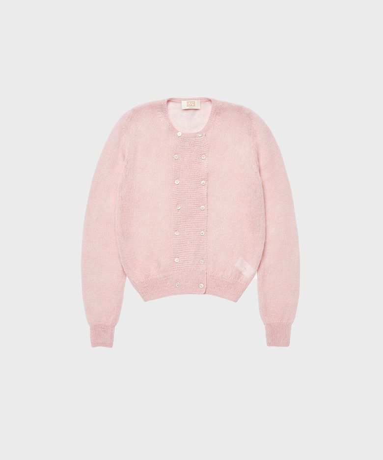 Mohair Double Cardigan