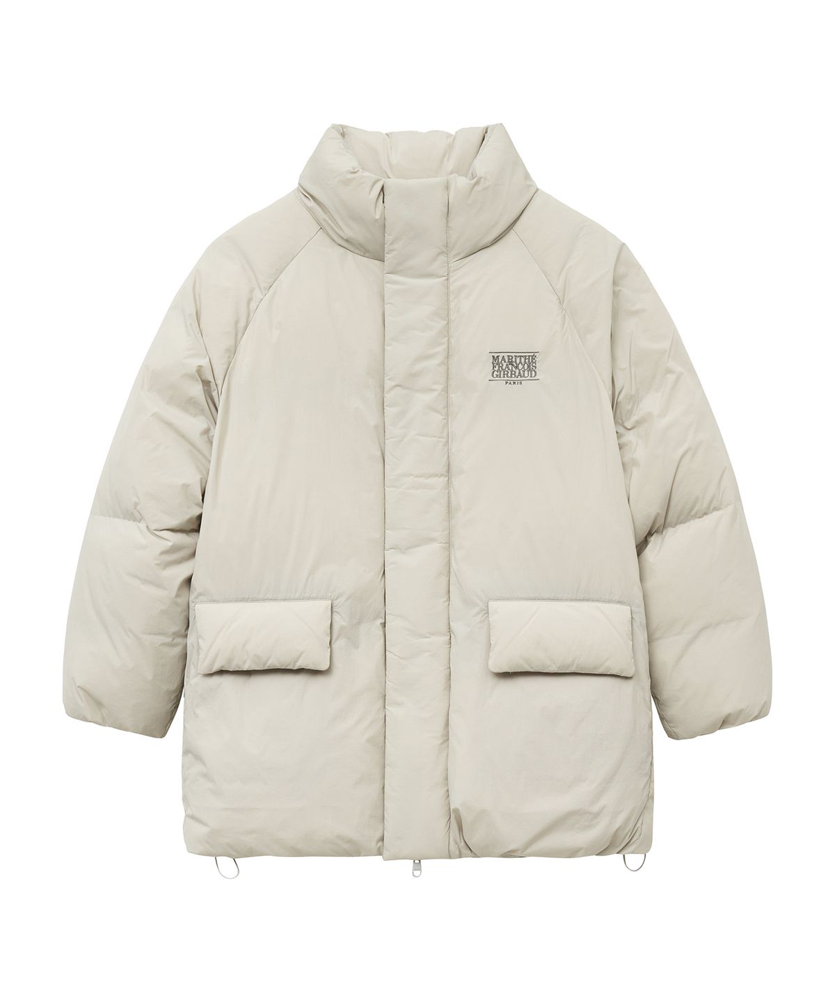 마리떼 프랑소와 저버(MARITHÉ + FRANҪOIS GIRBAUD) INQUILTING DUCK DOWN PUFFER light gray