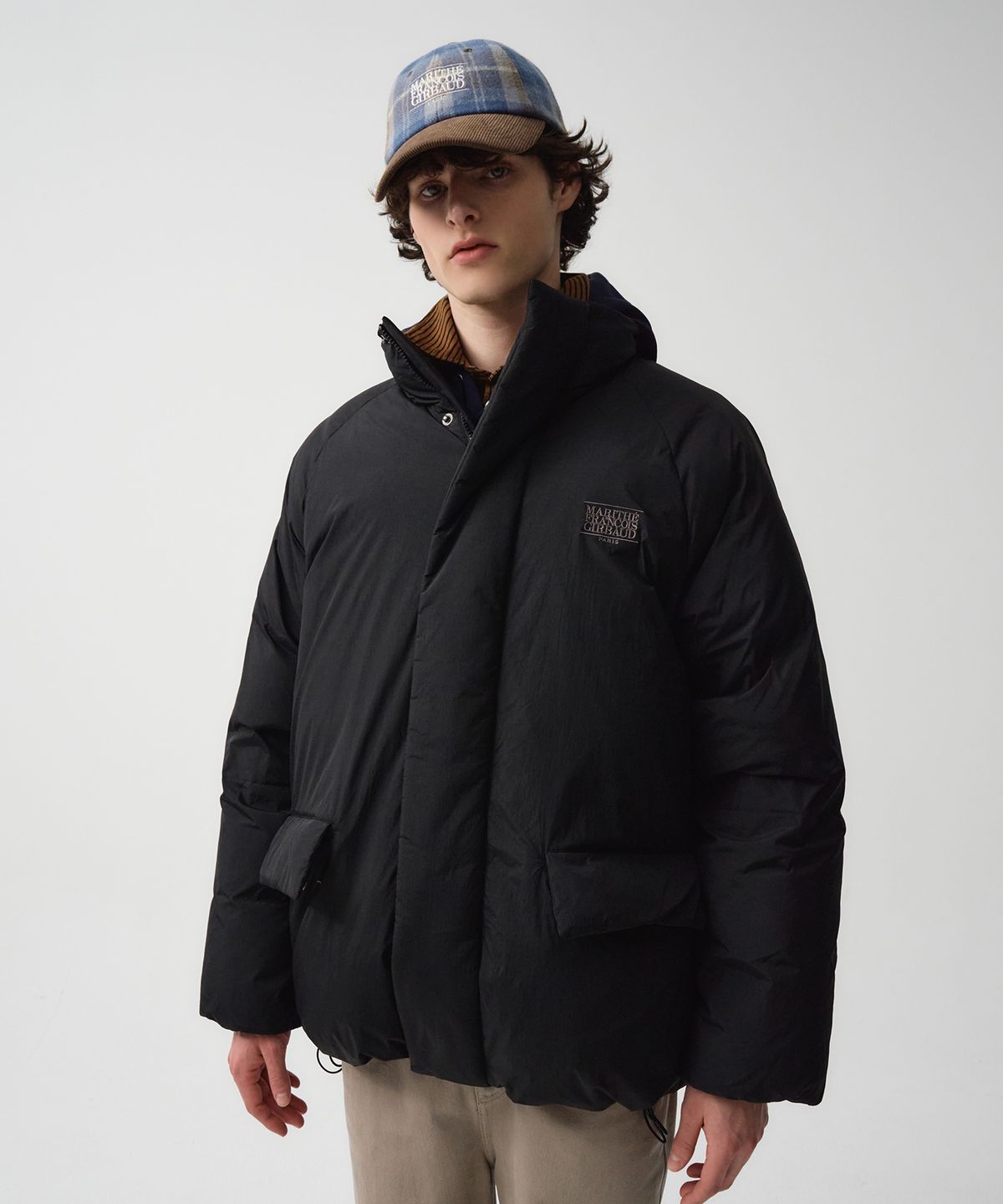마리떼 프랑소와 저버(MARITHÉ + FRANҪOIS GIRBAUD) INQUILTING DUCK DOWN PUFFER black