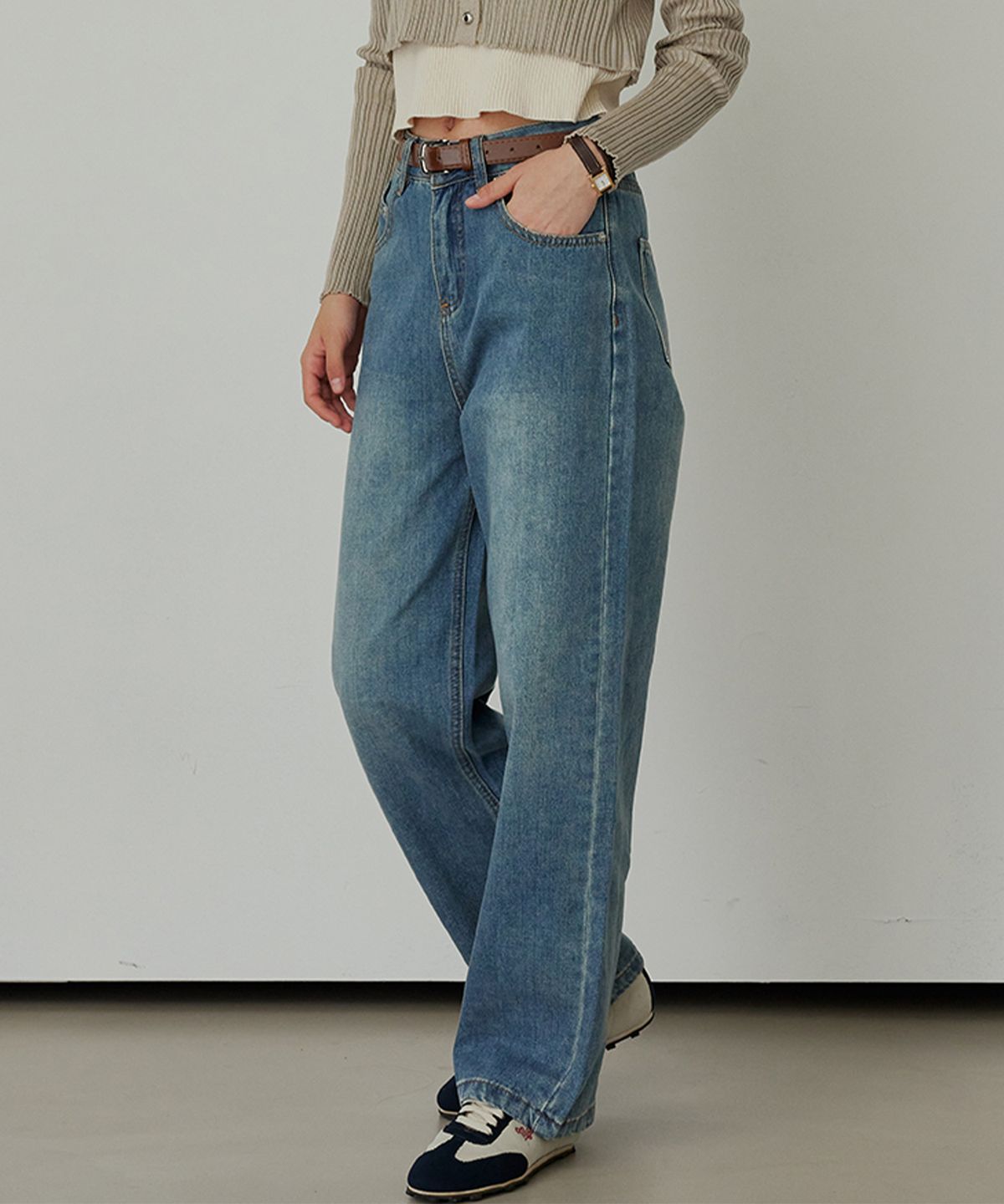 하이버넷(HYBERNAT) 24 Wide Jeans