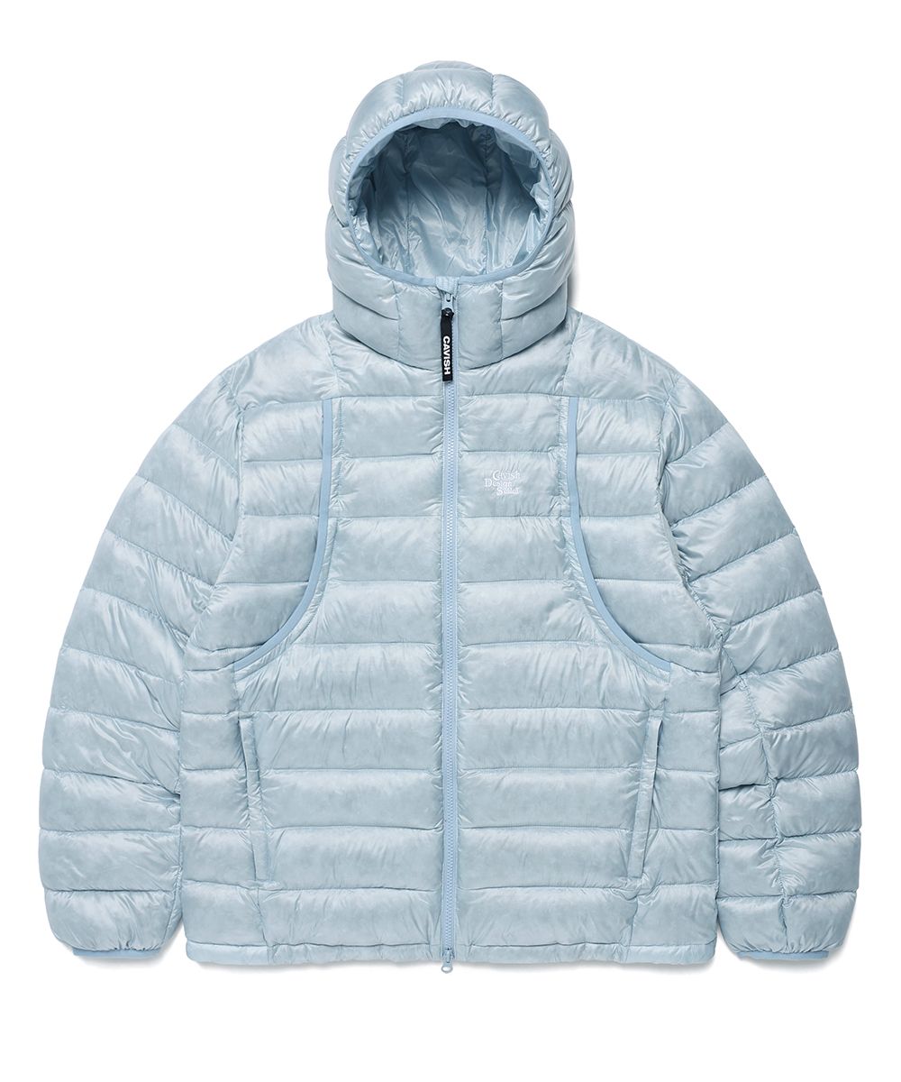 MUSINSA公式 | CAVISH LIGHT WEIGHT DOWN JACKET BLUE(CV2EWUB901A)