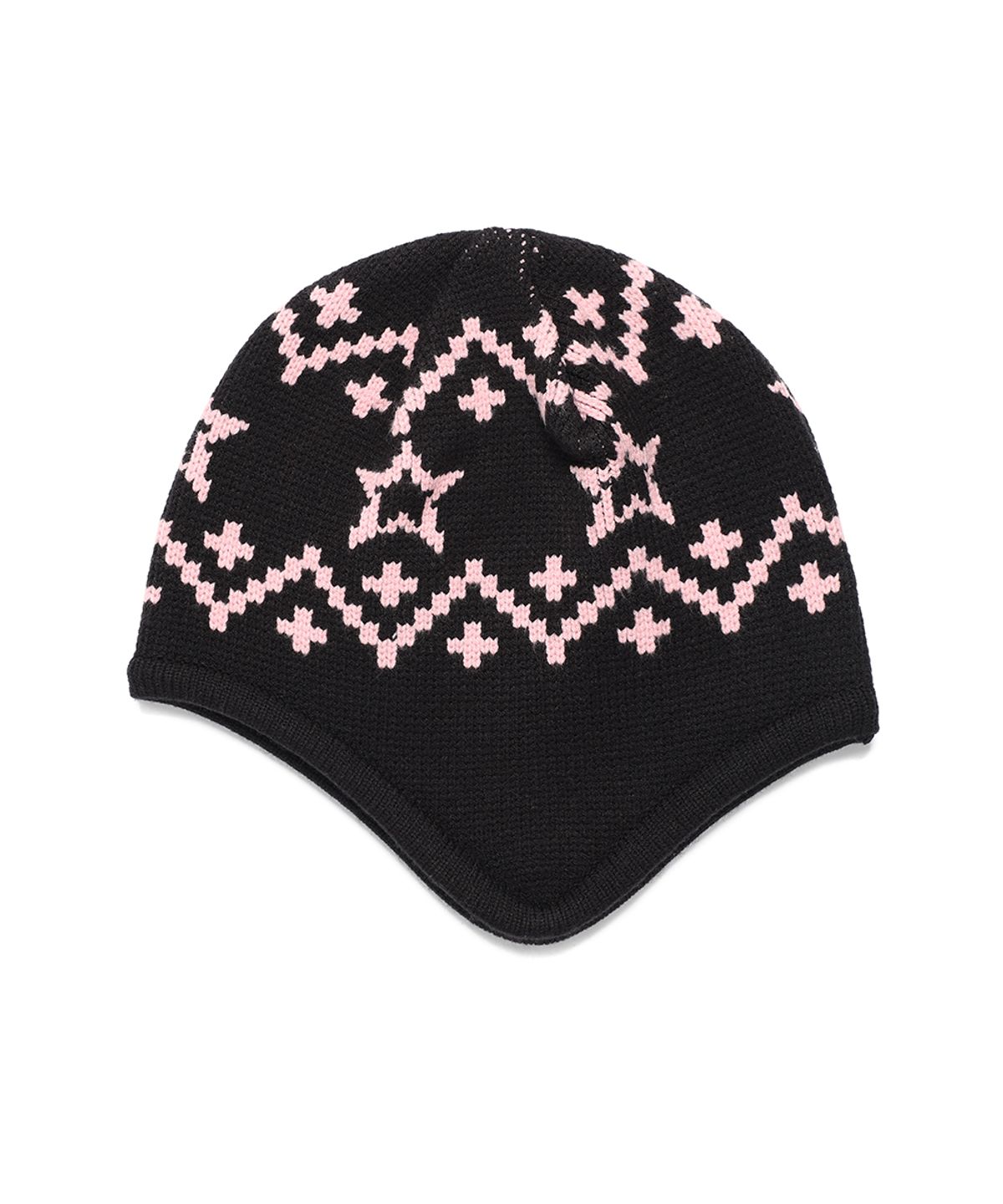 카비시(CAVISH) NORDIC EAR FLAP BEANIE BLACK(CV2EFUAB34A)