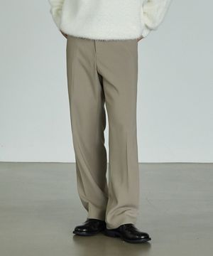 하프밴딩 세미와이드 슬랙스