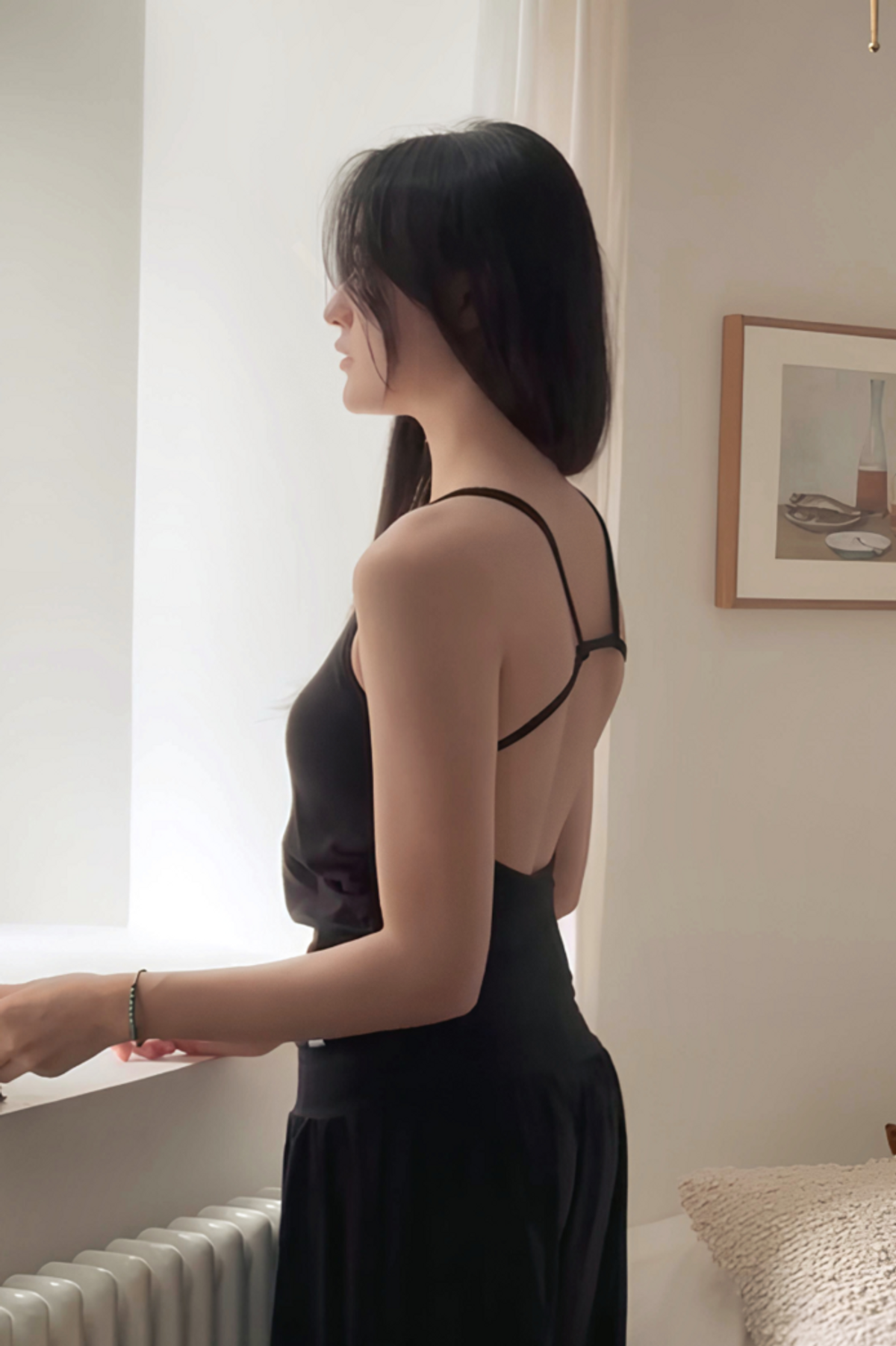 프라나 물라(PRANAMOOLA) 프라나물라 여성 요가복 플로우 브라탑