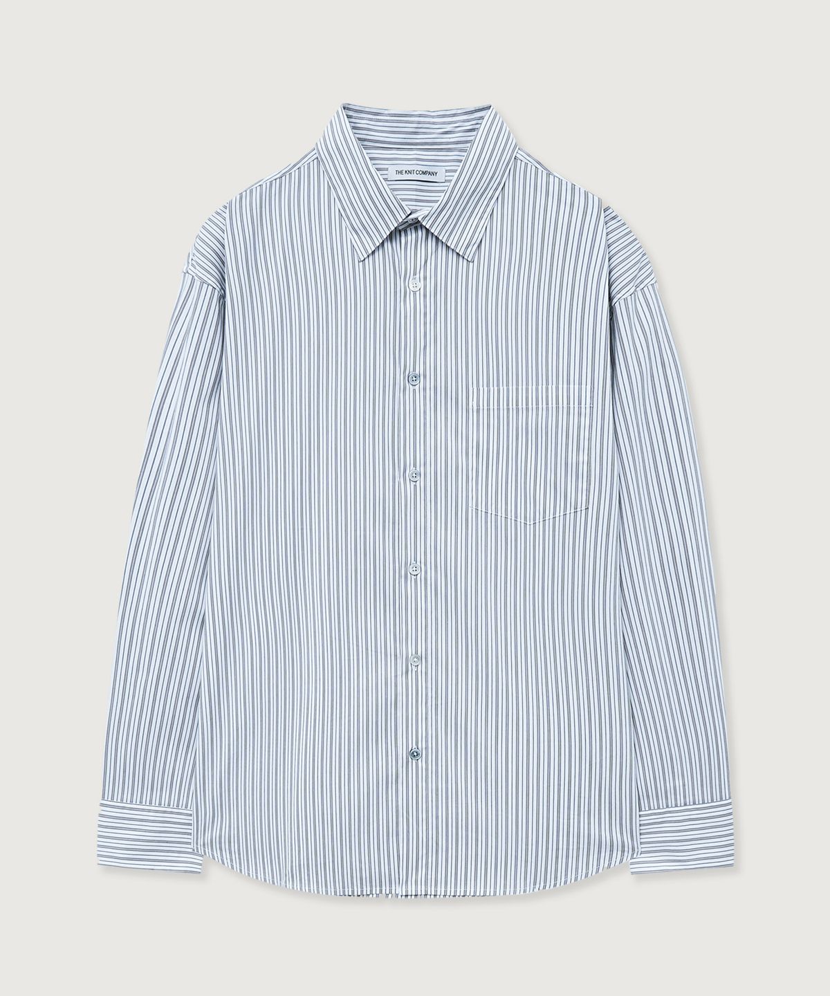 더니트컴퍼니(THEKNITCOMPANY) 멀티 스트라이프 셔츠 2color