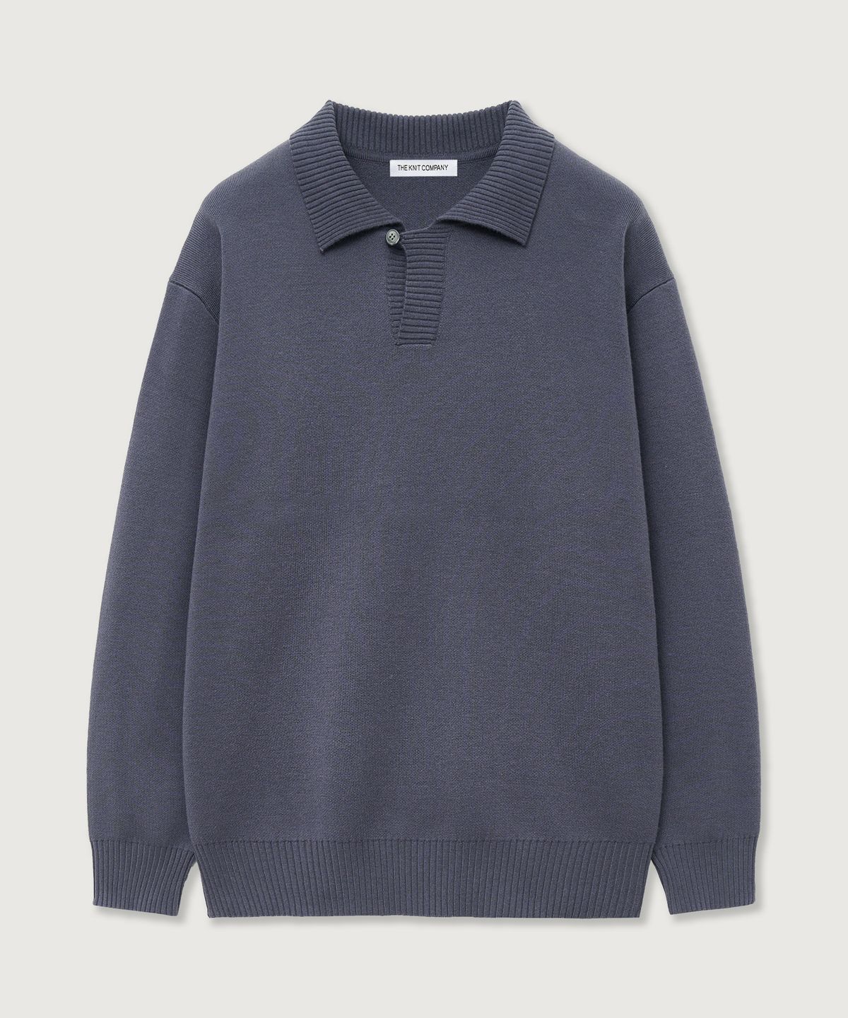 더니트컴퍼니(THEKNITCOMPANY) 울 블렌드 볼드 카라 니트 5color