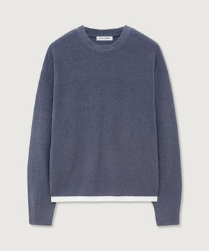 텍스처드 크루넥 니트 3color