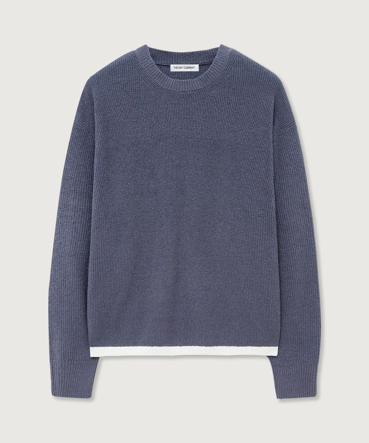 더니트컴퍼니(THEKNITCOMPANY) 텍스처드 크루넥 니트 3color
