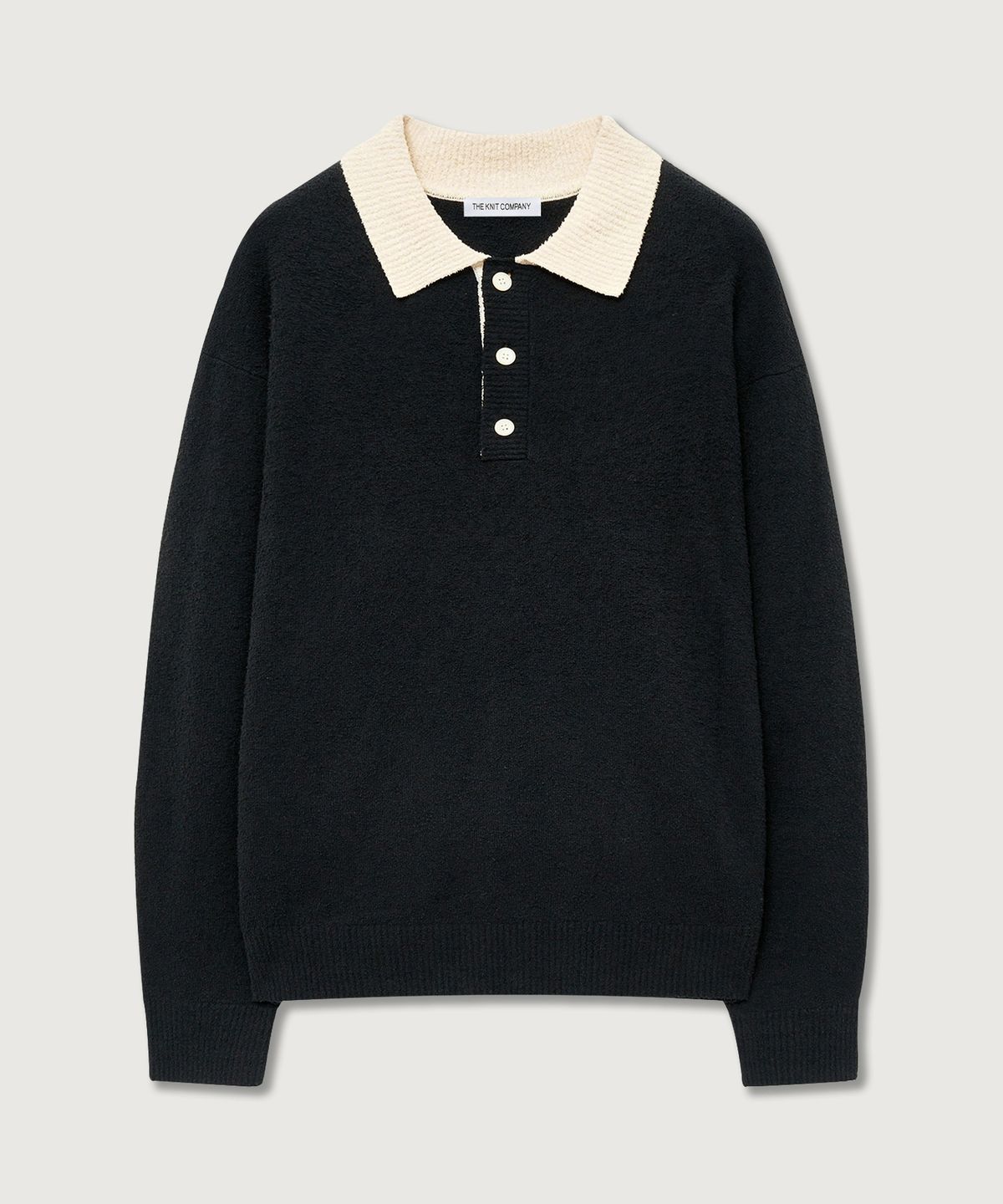 더니트컴퍼니(THEKNITCOMPANY) 텍스처드 폴로 니트 3color