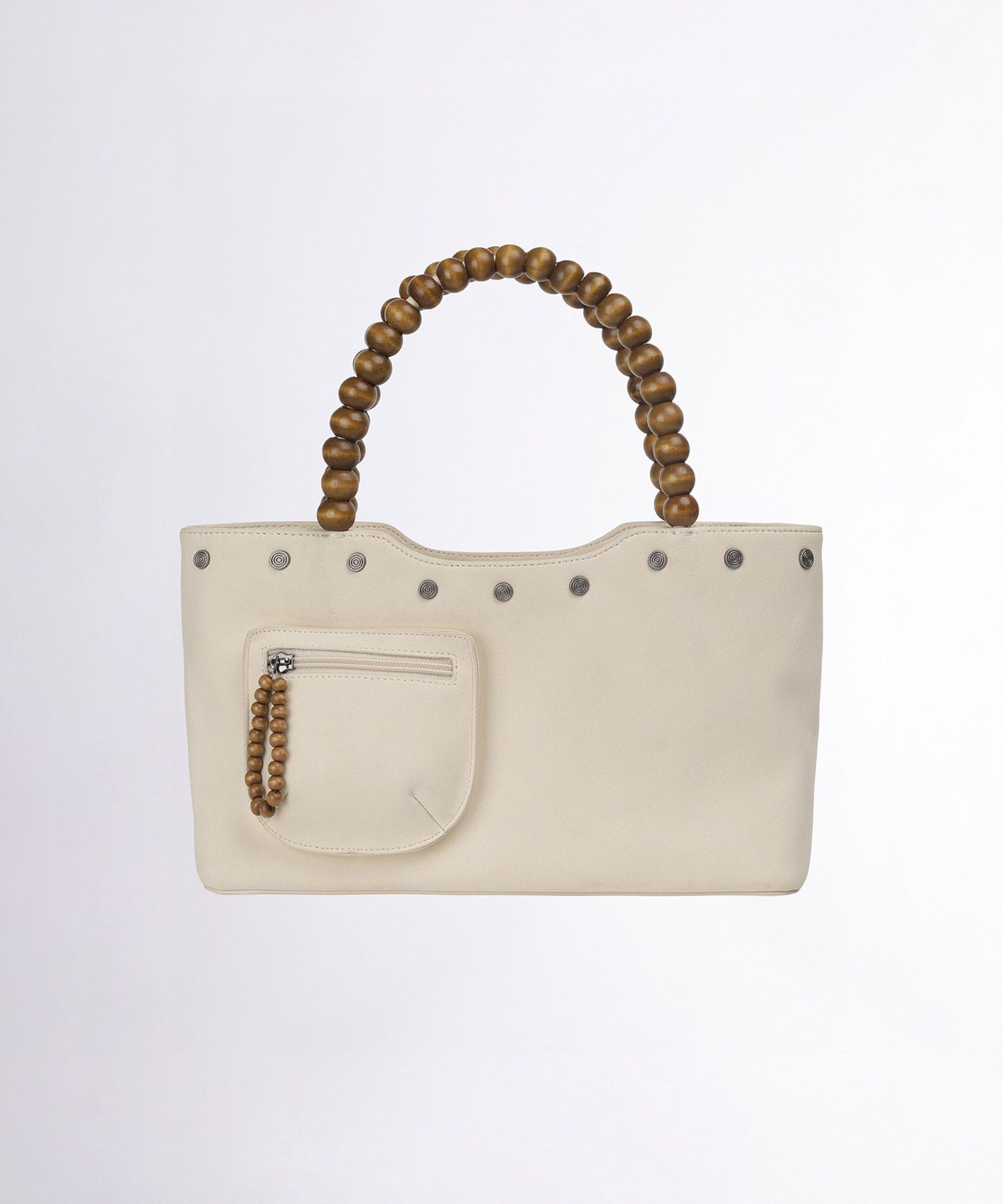 MUSINSA公式 | SCULPTOR Zen Wood Beads Bag Raw