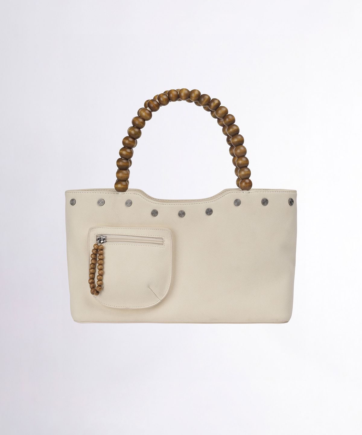 스컬프터(SCULPTOR) Zen Wood Beads Bag Raw