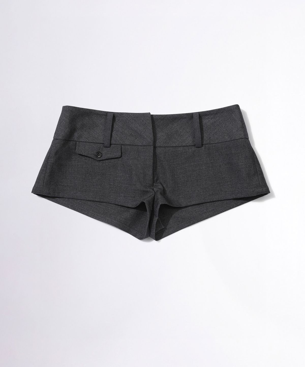 스컬프터(SCULPTOR) Tailored Micro Shorts Gray