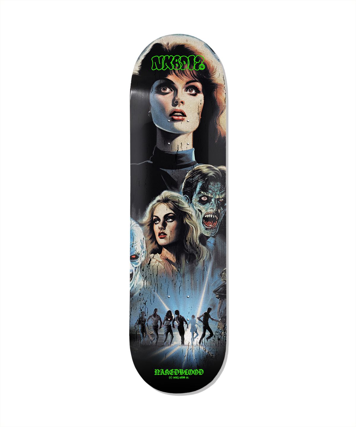 네이키드블러드(NAKEDBLOOD) ZOMBIE DREAM SK8 DECK [8.25]