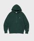 C로고 후드 집업 Dark Green