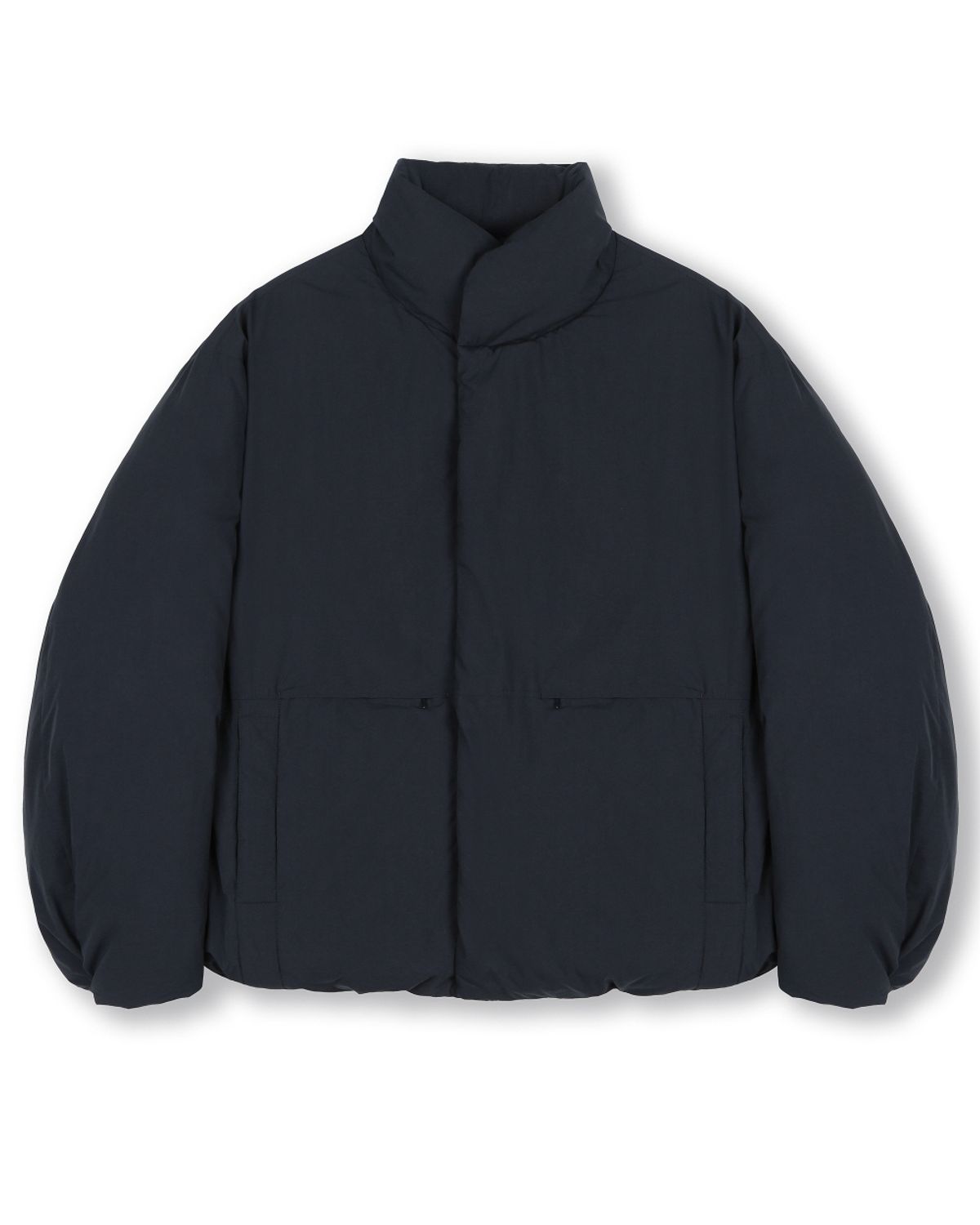 비슬로우(BESLOW) MINIMAL PUFFER DOWN JACKET NAVY