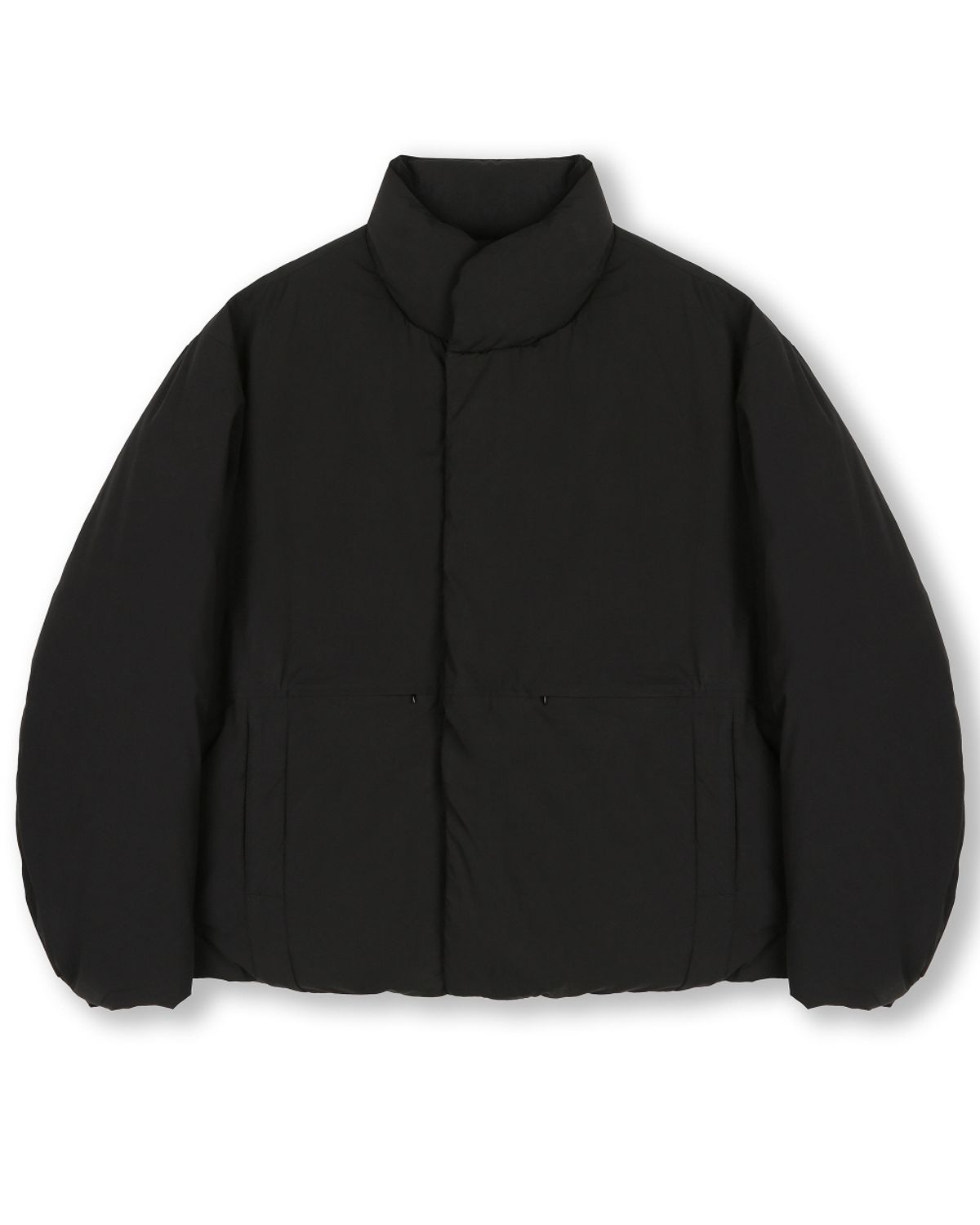 비슬로우(BESLOW) MINIMAL PUFFER DOWN JACKET BLACK