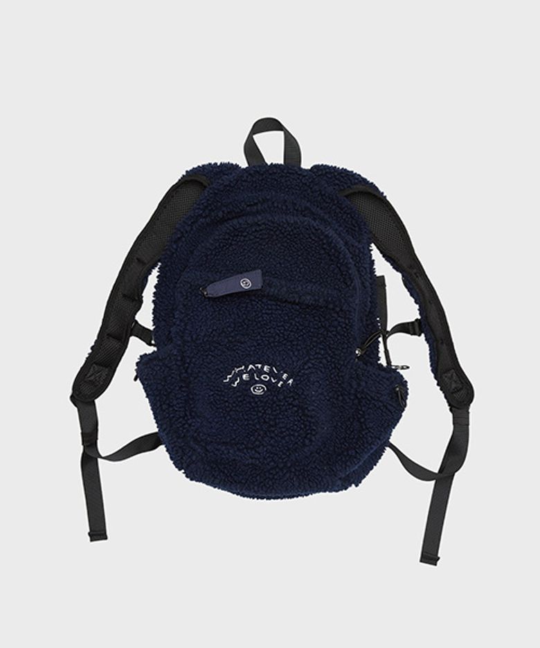 FLEECE BACKPACK WE LOVE NAVY