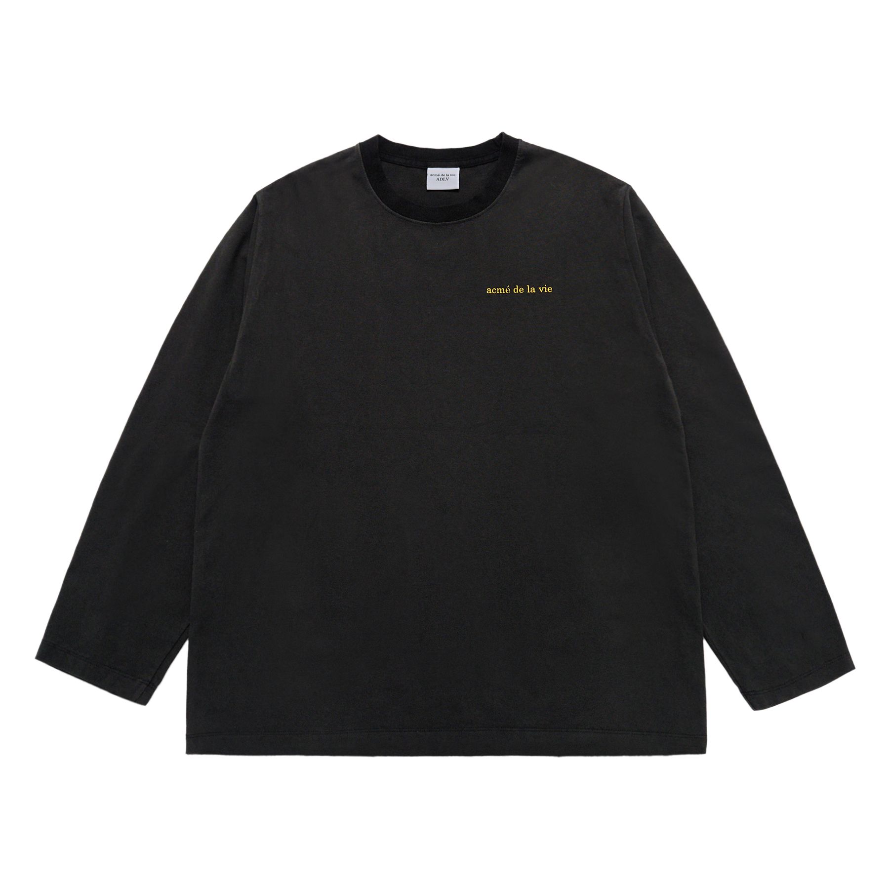 アクメドラビ★UNI_BASIC BIO DYING LONG SLEEVE T-SHIRT_5色 MUSINSA | acmé de la vie BASIC BIO DYING LONG SLEEVE T-SHIRT