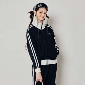 여아 주니어 두줄 포인트 트랙탑