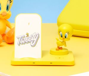 트위티 무선충전기 2in1 고속 멀티 듀얼 충전거치대 에어팟 충전