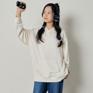 여아 주니어 트렌디 그래픽 후드티셔츠