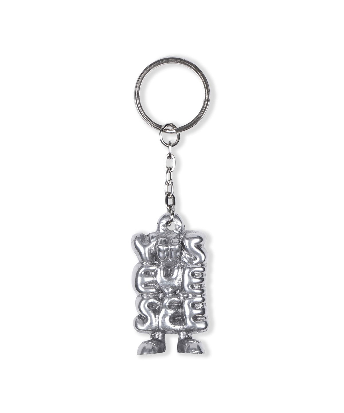 예스아이씨(YESEYESEE) A logo Keyring Silver