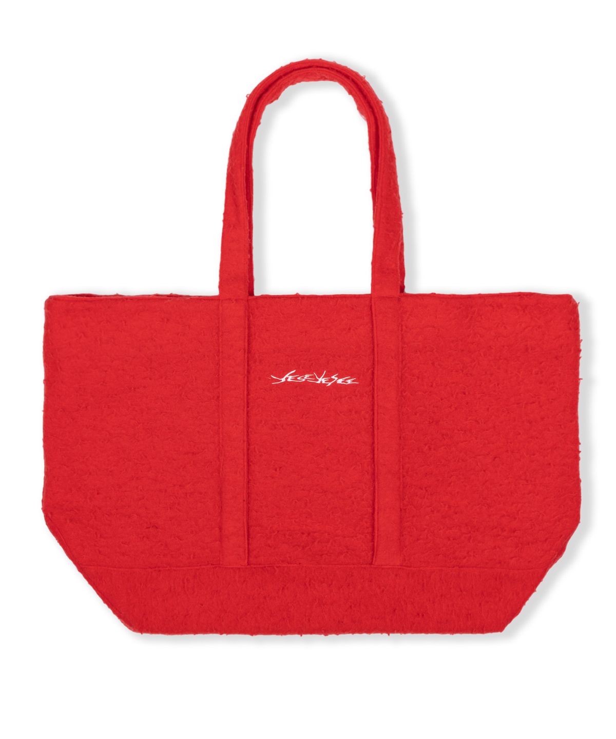 예스아이씨(YESEYESEE) Y.E.S Sign Logo Tote Bag Red