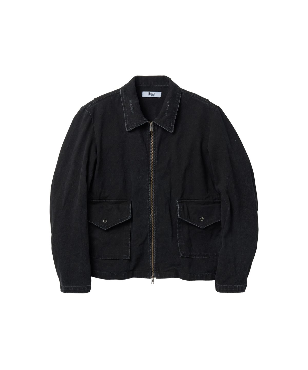 플로즈룸(FLAWSROOM) Vintage Washed Jacket CHARCOAL