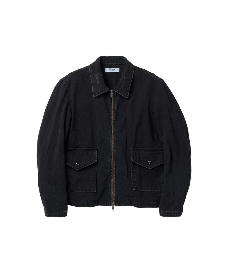 Vintage Washed Jacket CHARCOAL