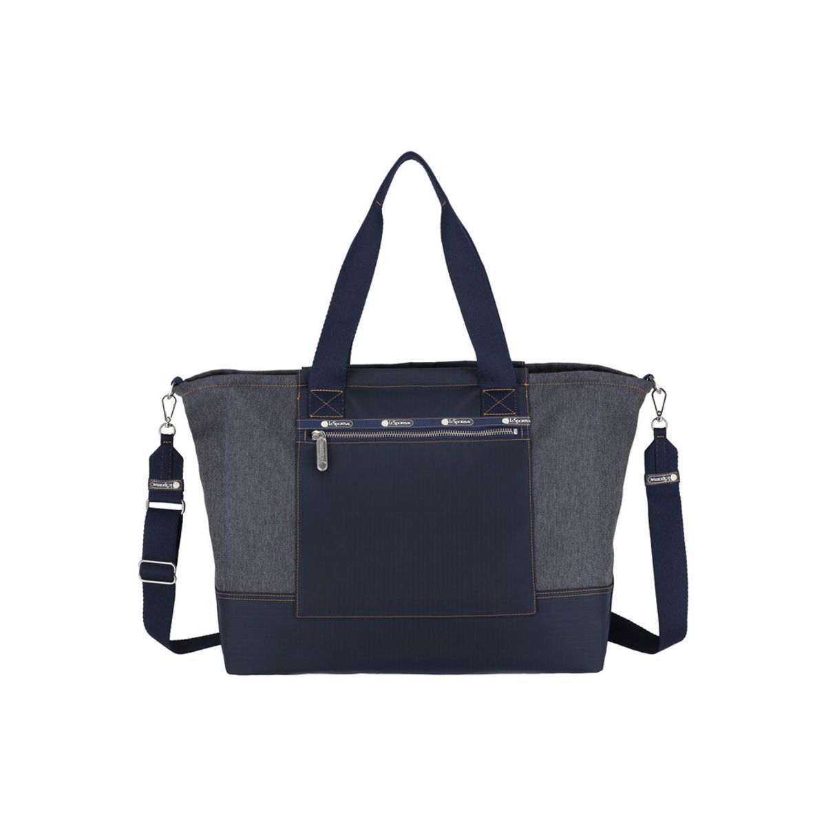 레스포색(LESPORTSAC) 미디움 데님 워시 E/W 토트백 [1564.LA03]