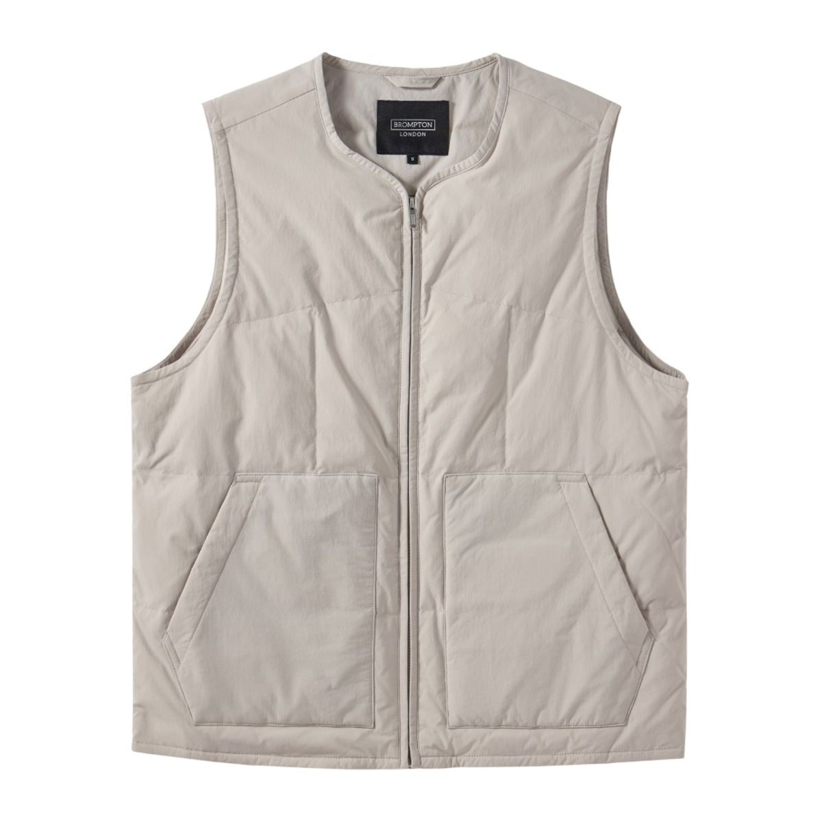 브롬톤 런던(BROMPTON LONDON) AEROWARM LIGHTWEIGHT DOWNVEST - IVORY (P244UDV101)