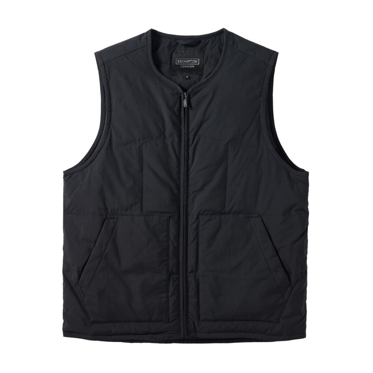 브롬톤 런던(BROMPTON LONDON) AEROWARM LIGHTWEIGHT DOWNVEST - BLACK (P244UDV101)