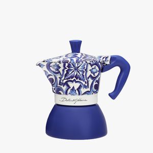 인덕션 모카포트 돌체앤가바나 블루 4컵