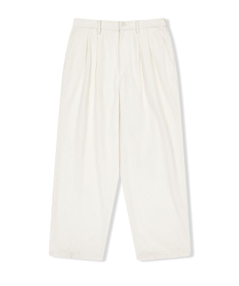Cord Tucked Pants Polar