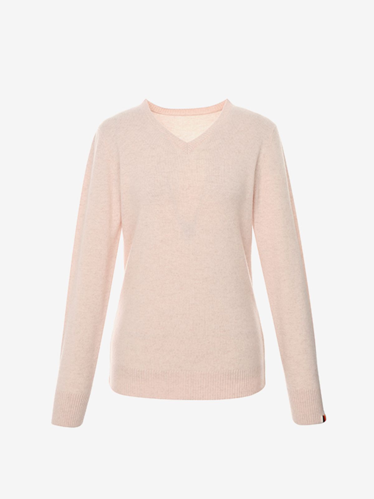 브이엔와이스튜디오(VNYSTUDIO) Cashemere wool blended v.neck knit_YZBLKN2