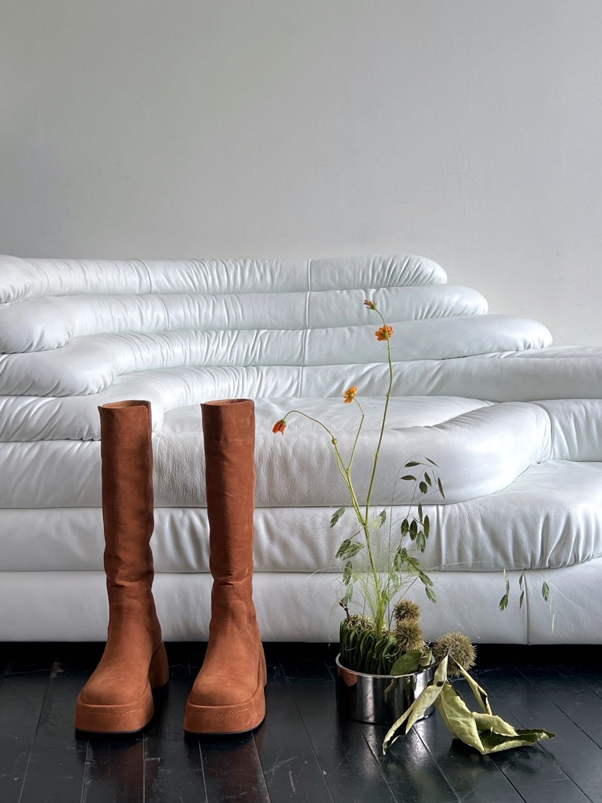 바이아덜스(BYOTHERS) Chester platform long boots