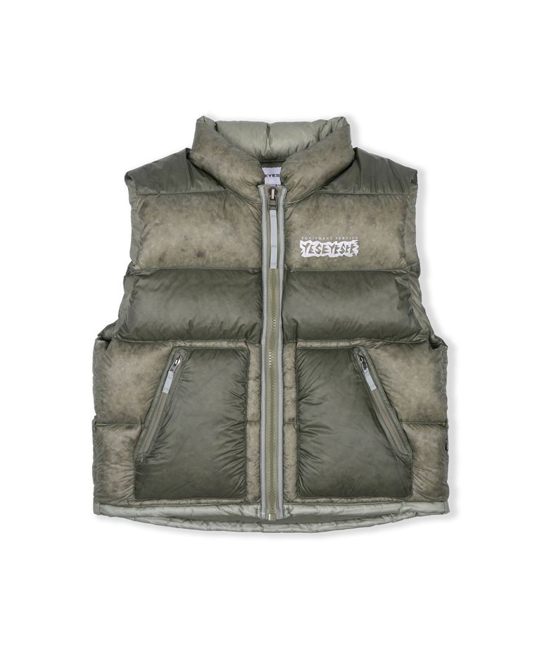Hooligans Down Vest V2 Sage Green