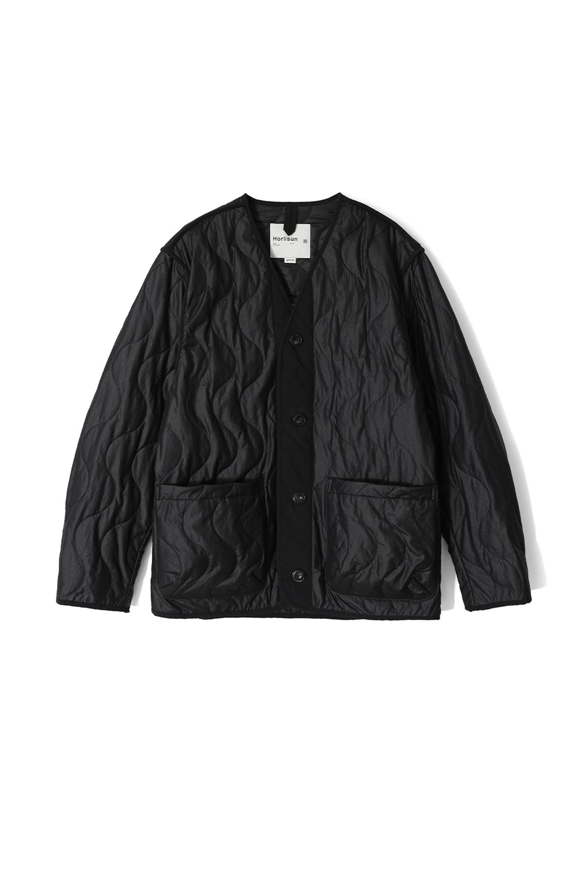 홀리선(HORLISUN) Sherpa Liner Jacket Black