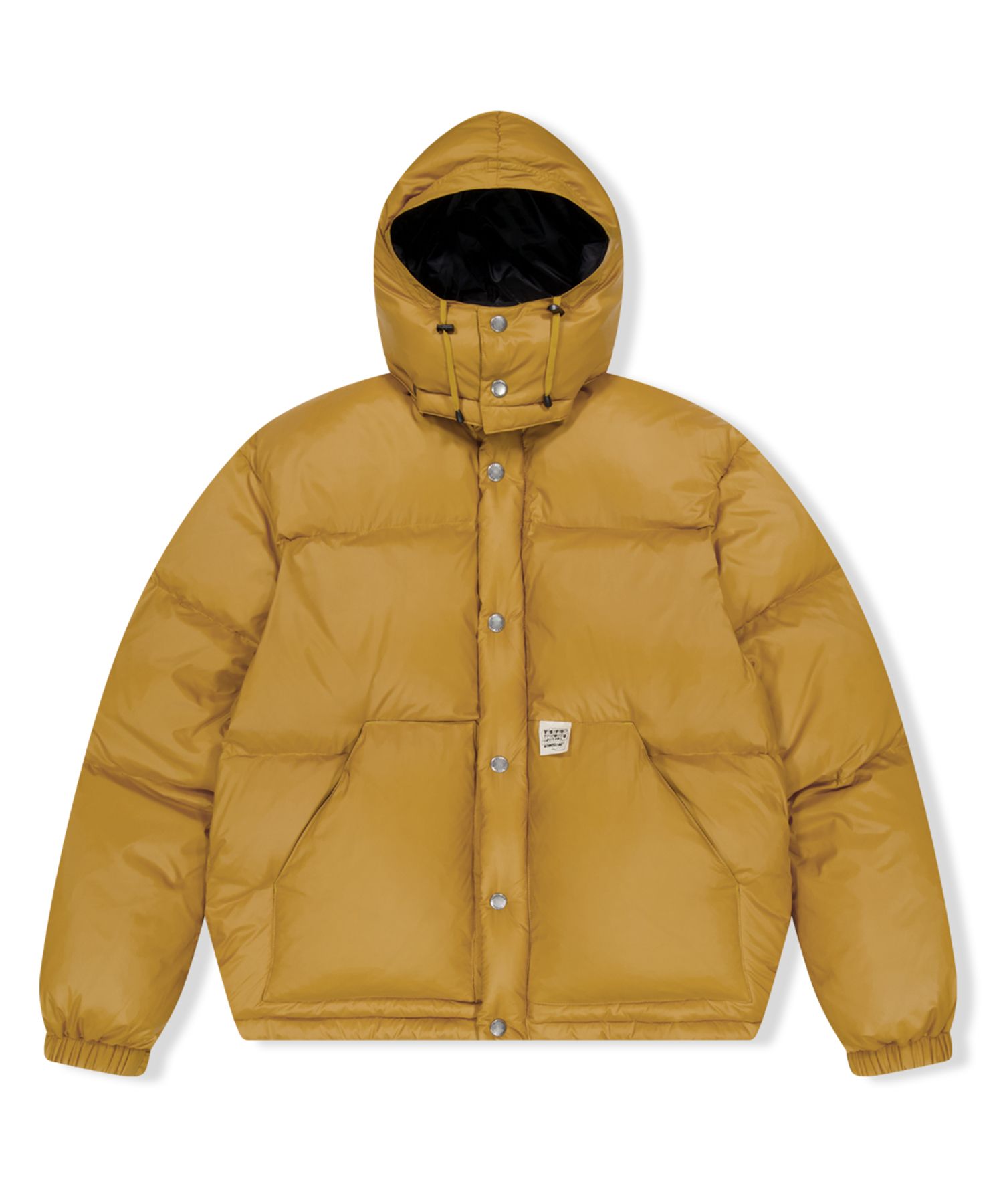 MUSINSA | YESEYESEE Hooded Down Jacket Yellow